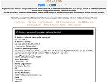 Tablet Screenshot of ipsaya.com